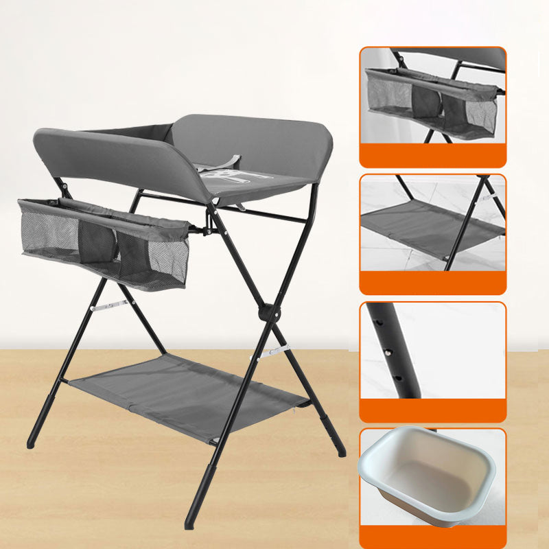 Portable Changing Table Modern Baby Changing Table with Basket