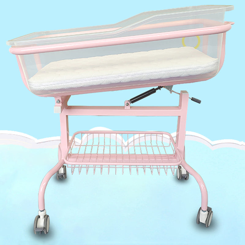 Modern Baby Changing Table Solid Color Changing Table with Safety Rails