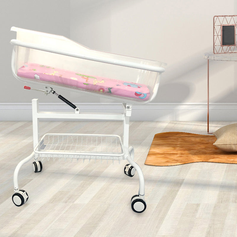 Modern Baby Changing Table Solid Color Changing Table with Safety Rails