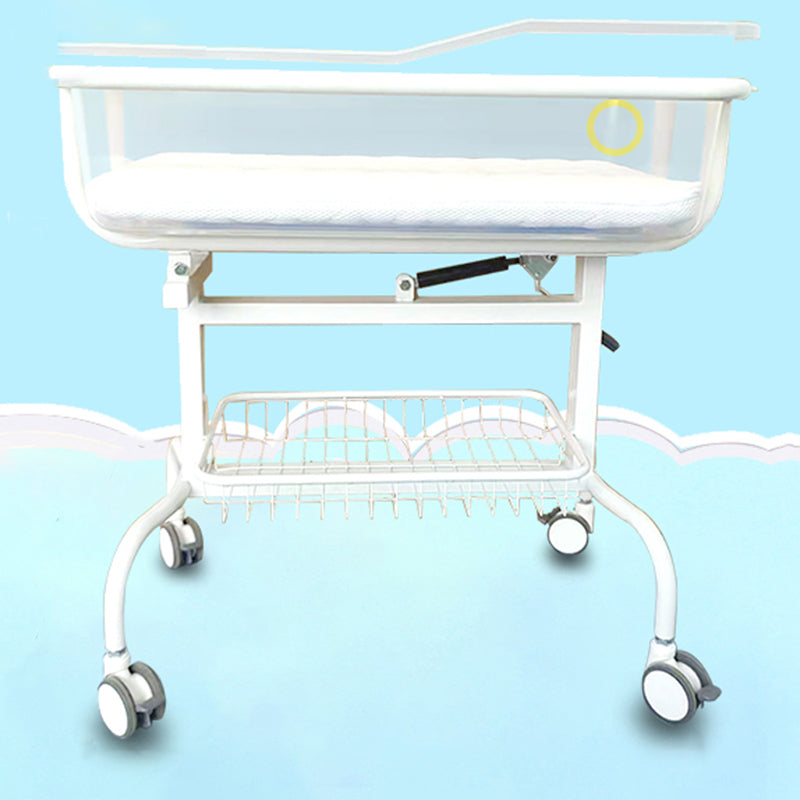 Modern Baby Changing Table Solid Color Changing Table with Safety Rails