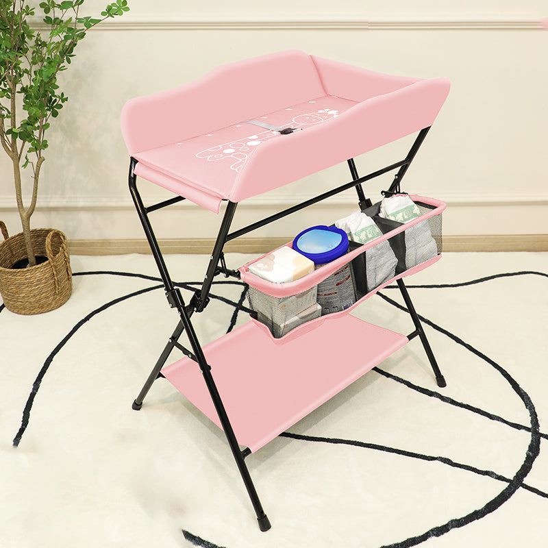 Portable Baby Changing Table Folding Changing Table with Pad