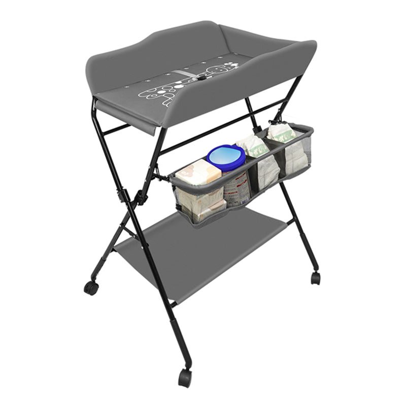 Portable Baby Changing Table Folding Changing Table with Pad