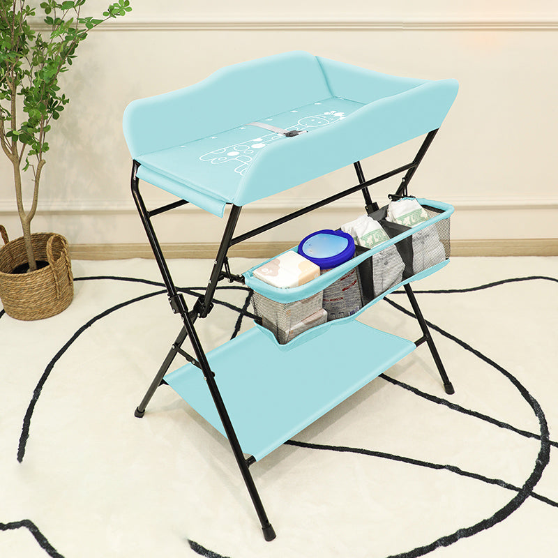 Portable Baby Changing Table Folding Changing Table with Pad