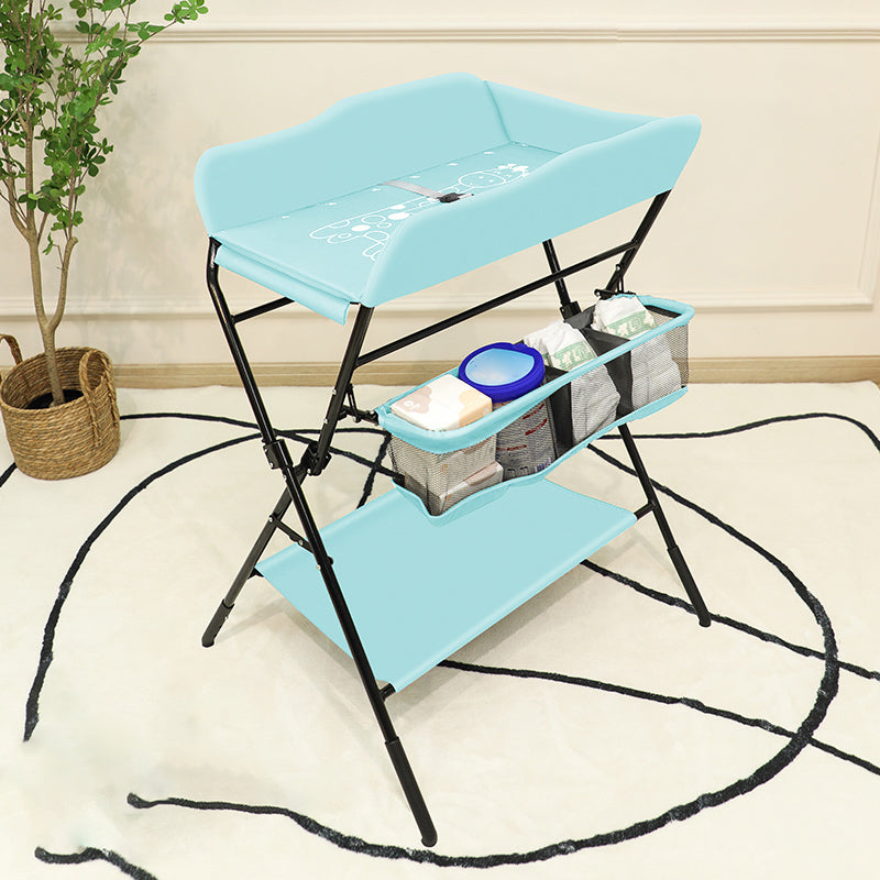 Portable Baby Changing Table Folding Changing Table with Pad