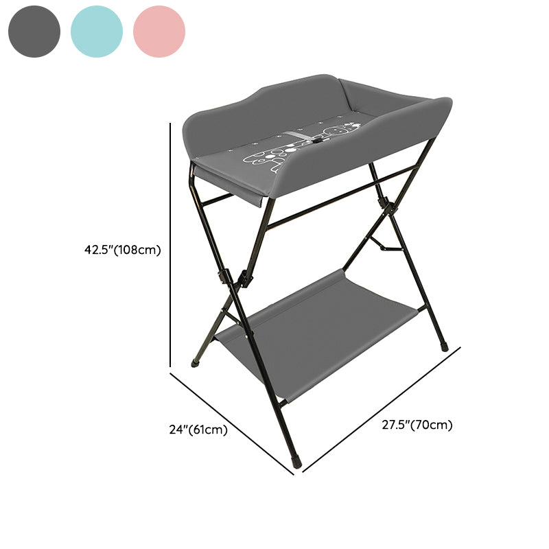 Portable Baby Changing Table Folding Changing Table with Pad