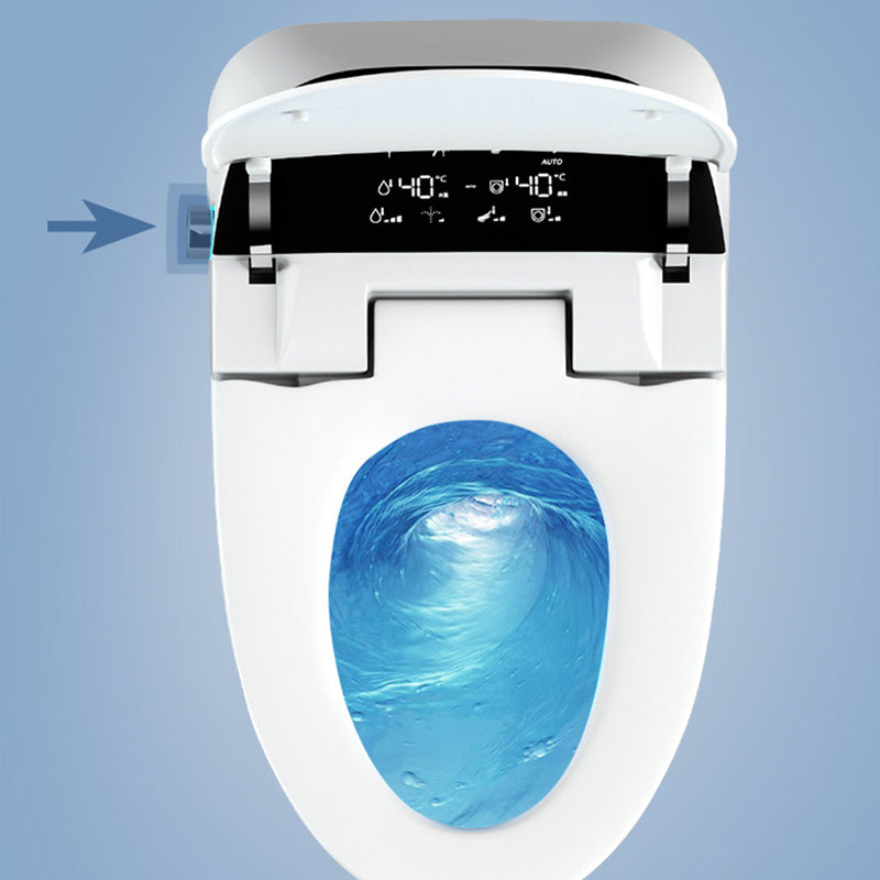 Modern All In One Toilet Floor Mounted Siphon Jet Flush Toilet