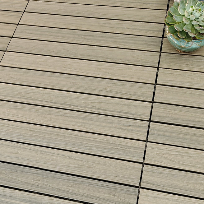 Wooden Deck Plank Outdoor Waterproof Rectangular Outdoor Floor Board