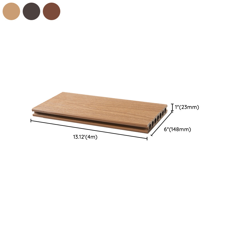 Rectangular Wood Deck/Patio Flooring Tiles Interlocking for Outdoor Flooring