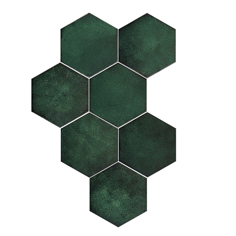 Porcelain Singular Tile Hexagon Shape Floor and Wall Tile with No Pattern