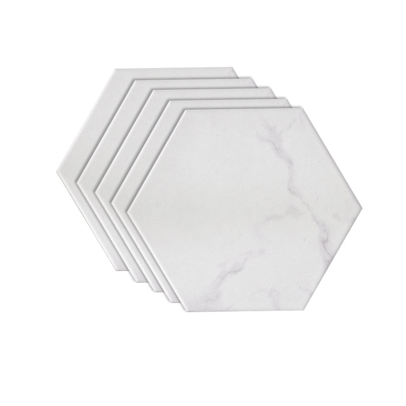 Hexagon Floor and Wall Tile Singular Tile Porcelain Floor and Wall Tile