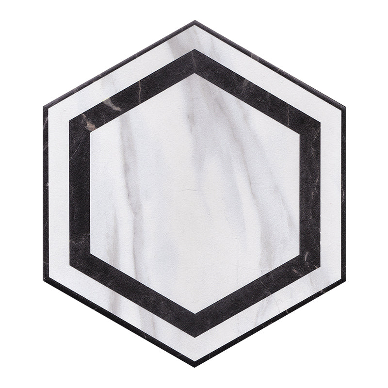 Hexagon Floor and Wall Tile Singular Tile Porcelain Floor and Wall Tile