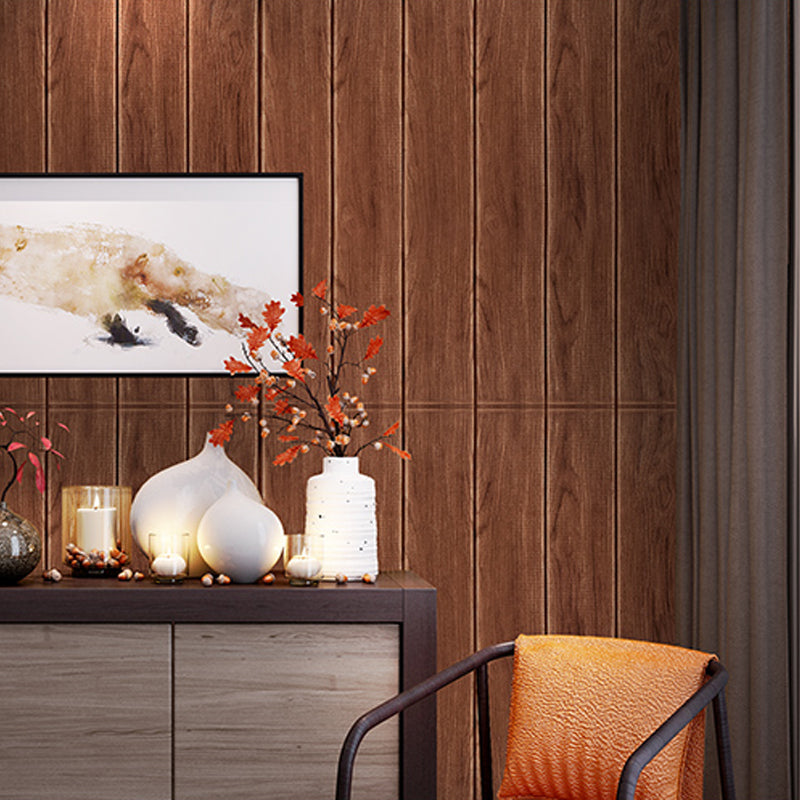 Contemporary Wall Paneling Waterproof Wall Paneling with Wood Look