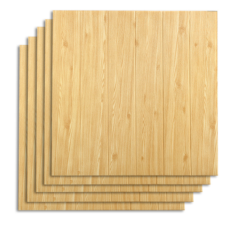 Contemporary Wall Paneling Waterproof Wall Paneling with Wood Look