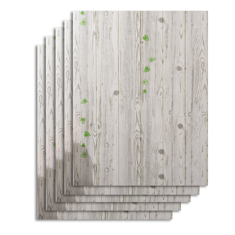 Contemporary Wall Paneling Waterproof Wall Paneling with Wood Look