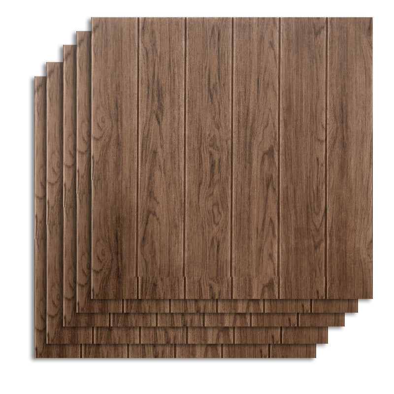 Contemporary Wall Paneling Waterproof Wall Paneling with Wood Look