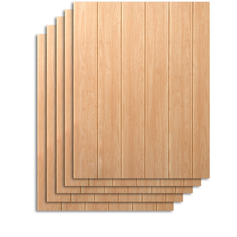 Contemporary Wall Paneling Waterproof Wall Paneling with Wood Look