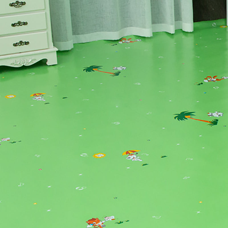 Children Vinyl Flooring Pvc Printed Wearproof Thick Indoor Vinyl Flooring