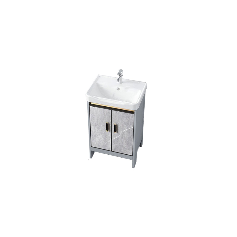 Bathroom Vanity Set Drawers Rectangular Sink Mirror Vanity Sink with Faucet