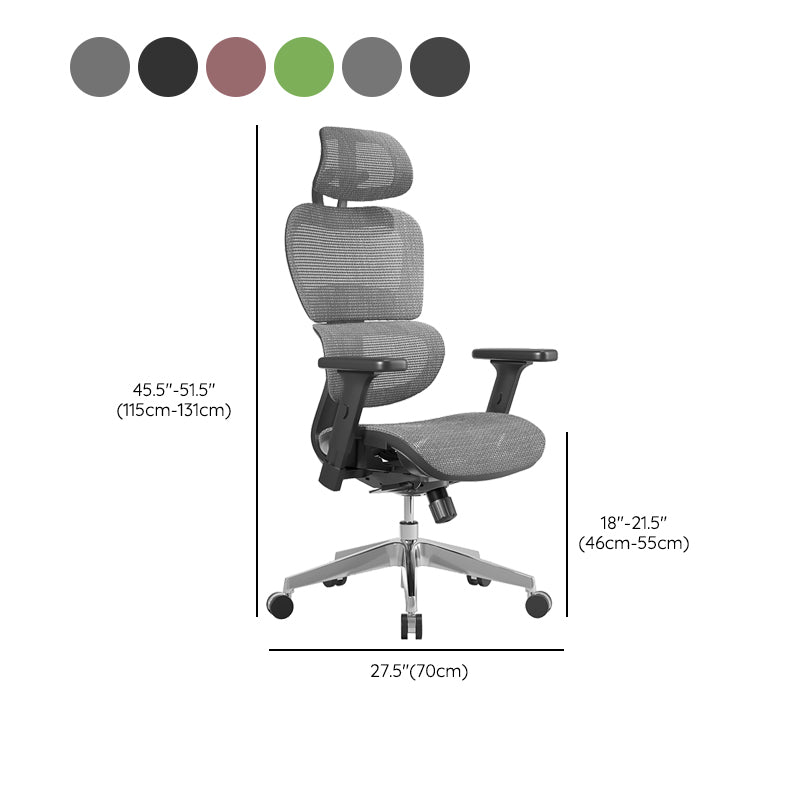 Removable Arms Office Chair Tilt Mechanism No Distressing Ergonomic Desk Chair