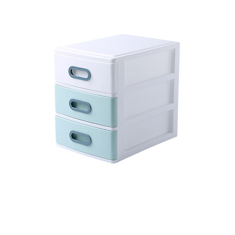 Nordic Vertical File Cabinet Color Block Drawers File Cabinet