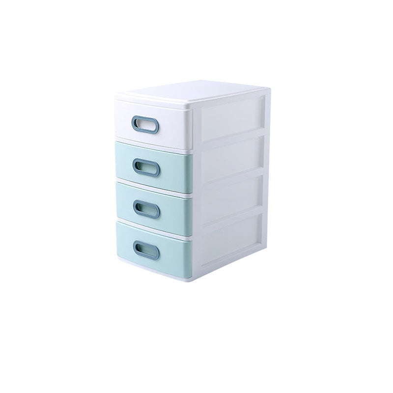 Nordic Vertical File Cabinet Color Block Drawers File Cabinet