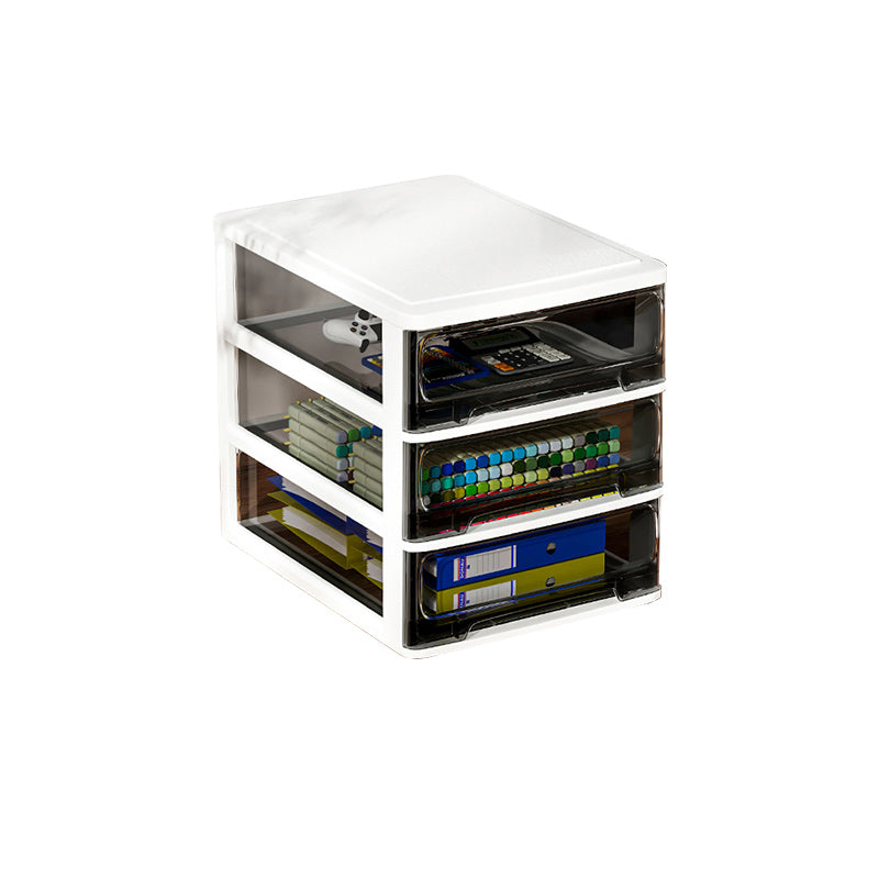 Filing Cabinet Contemporary Vertical Plastic Drawers Transparent Filing Cabinet