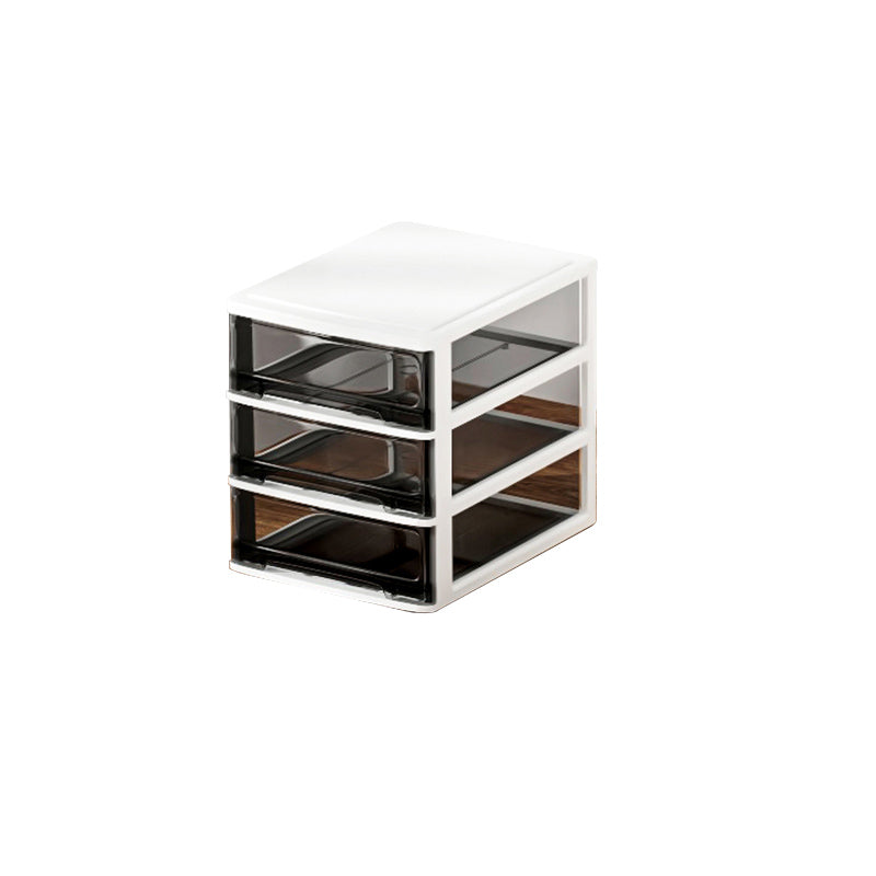 Filing Cabinet Contemporary Vertical Plastic Drawers Transparent Filing Cabinet