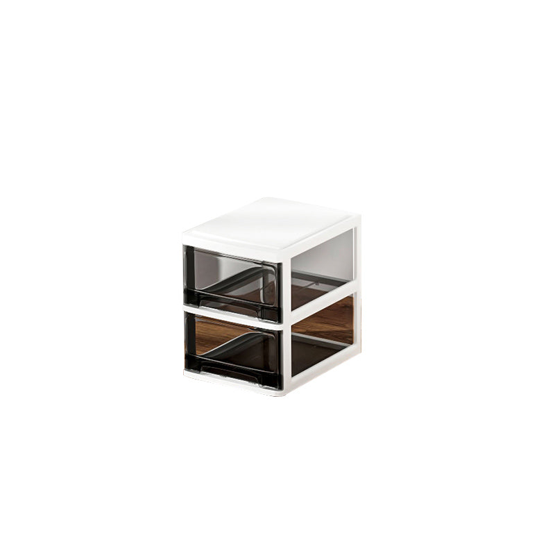 Filing Cabinet Contemporary Vertical Plastic Drawers Transparent Filing Cabinet