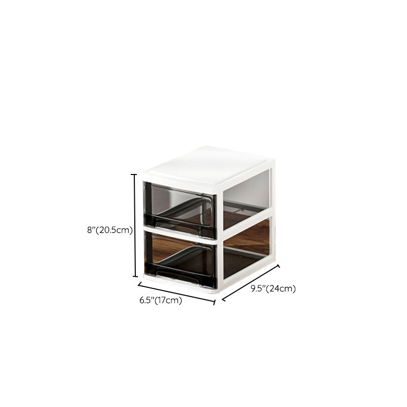 Filing Cabinet Contemporary Vertical Plastic Drawers Transparent Filing Cabinet