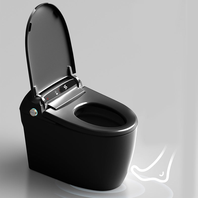 Elongated Dryer Floor Mount Bidet Heated Seat Floor Standing Bidet