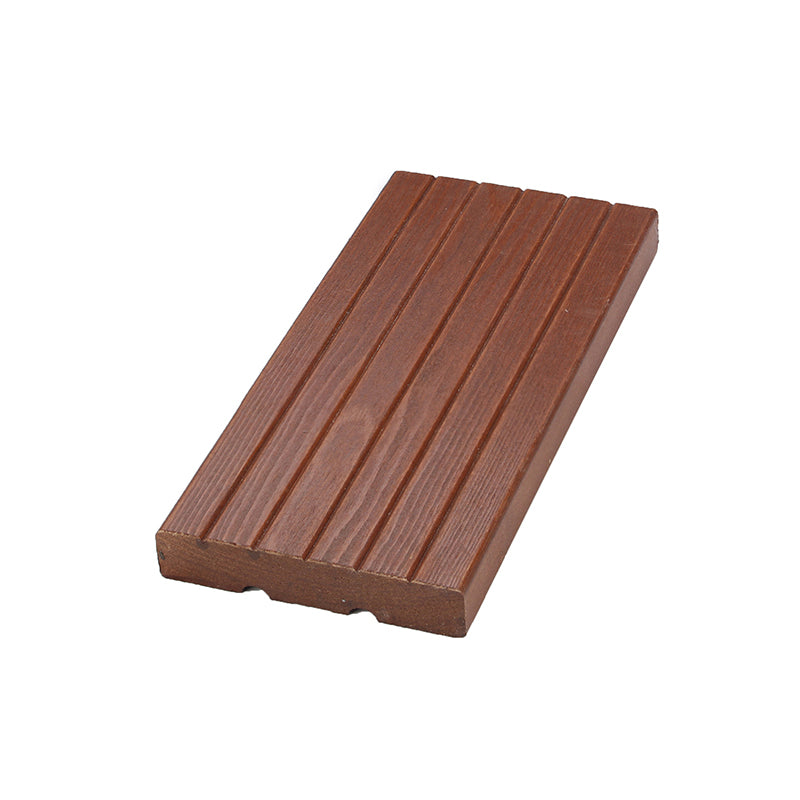 Modern Hardwood Deck Tiles Solid Wood Nail Flooring Planks for Patio