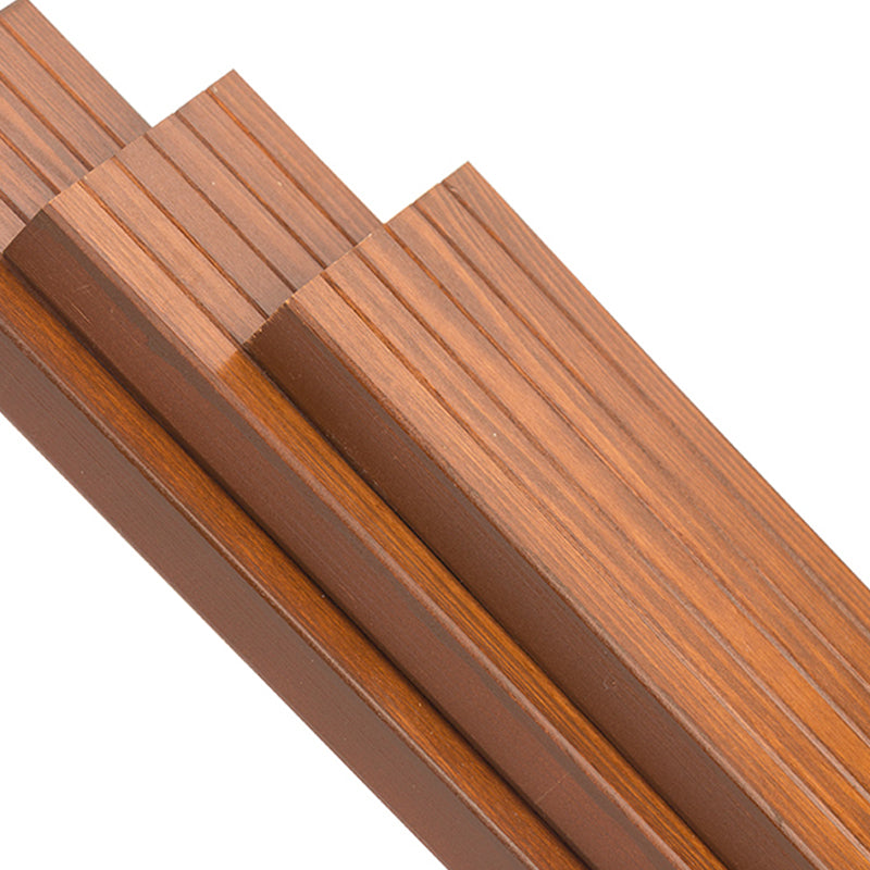 Modern Hardwood Deck Tiles Solid Wood Nail Flooring Planks for Patio