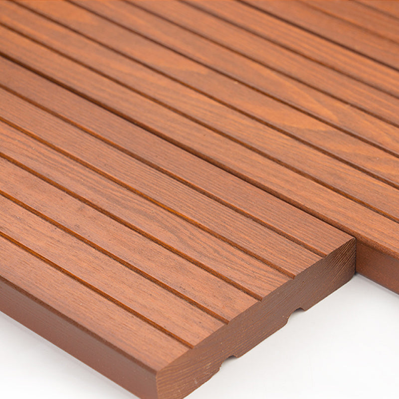 Modern Hardwood Deck Tiles Solid Wood Nail Flooring Planks for Patio