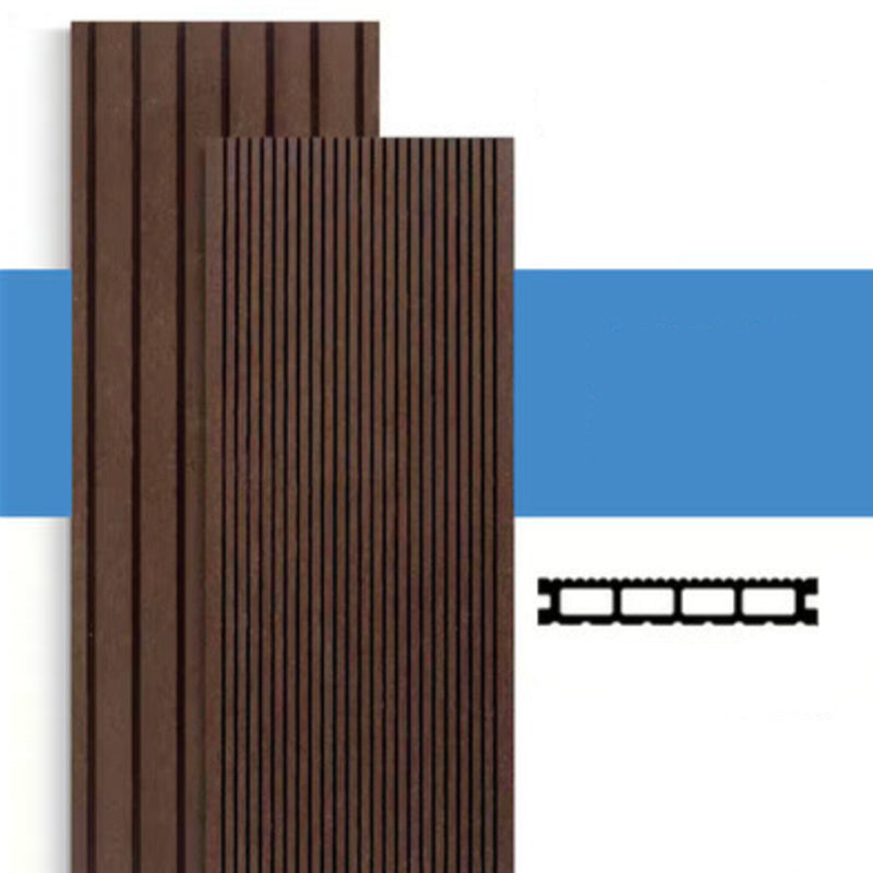 Wire Brushed Wooden Wall Plank Engineered Hardwood Deck Tiles