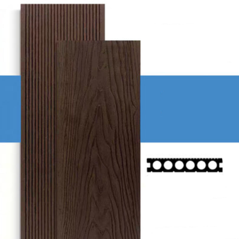 Wire Brushed Wooden Wall Plank Engineered Hardwood Deck Tiles