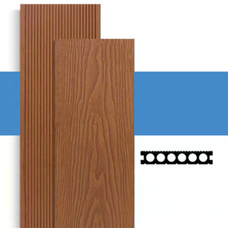 Wire Brushed Wooden Wall Plank Engineered Hardwood Deck Tiles