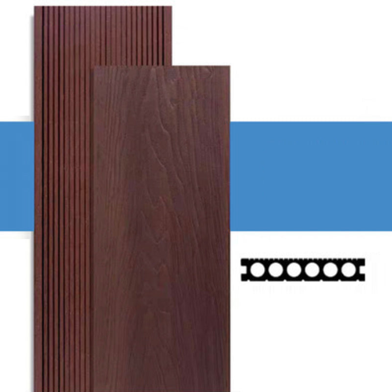 Wire Brushed Wooden Wall Plank Engineered Hardwood Deck Tiles