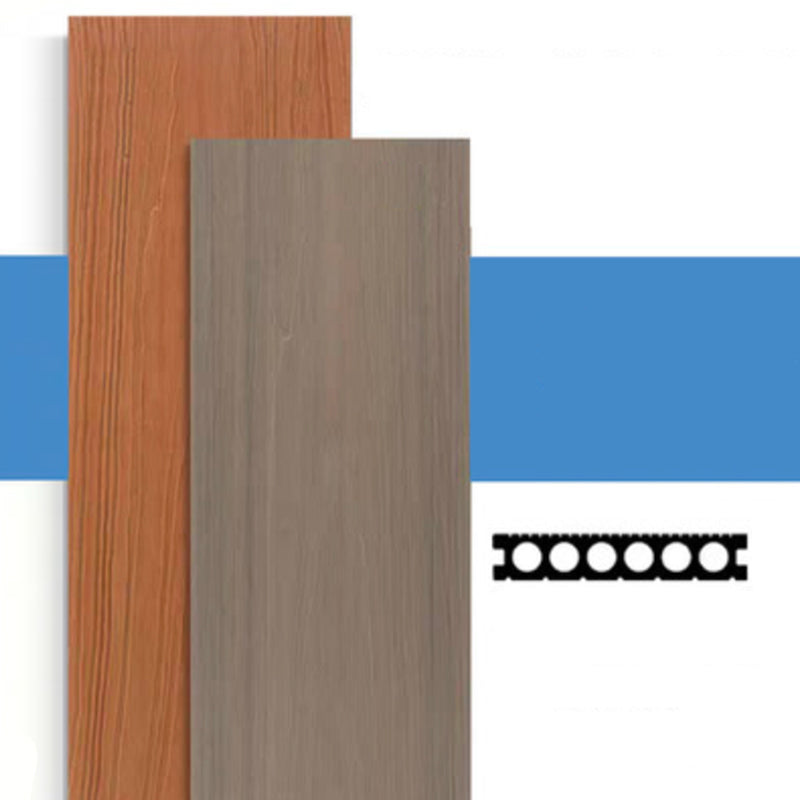 Wire Brushed Wooden Wall Plank Engineered Hardwood Deck Tiles