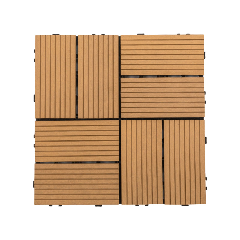 Deck Plank Loose Lay Manufactured Wood Decking Tiles Outdoor Flooring