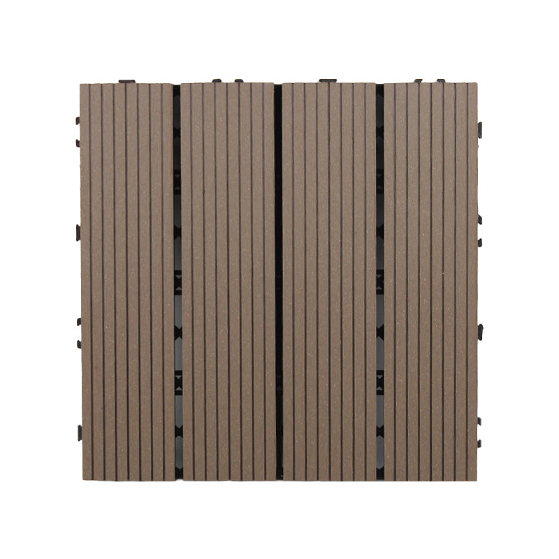 Deck Plank Loose Lay Manufactured Wood Decking Tiles Outdoor Flooring