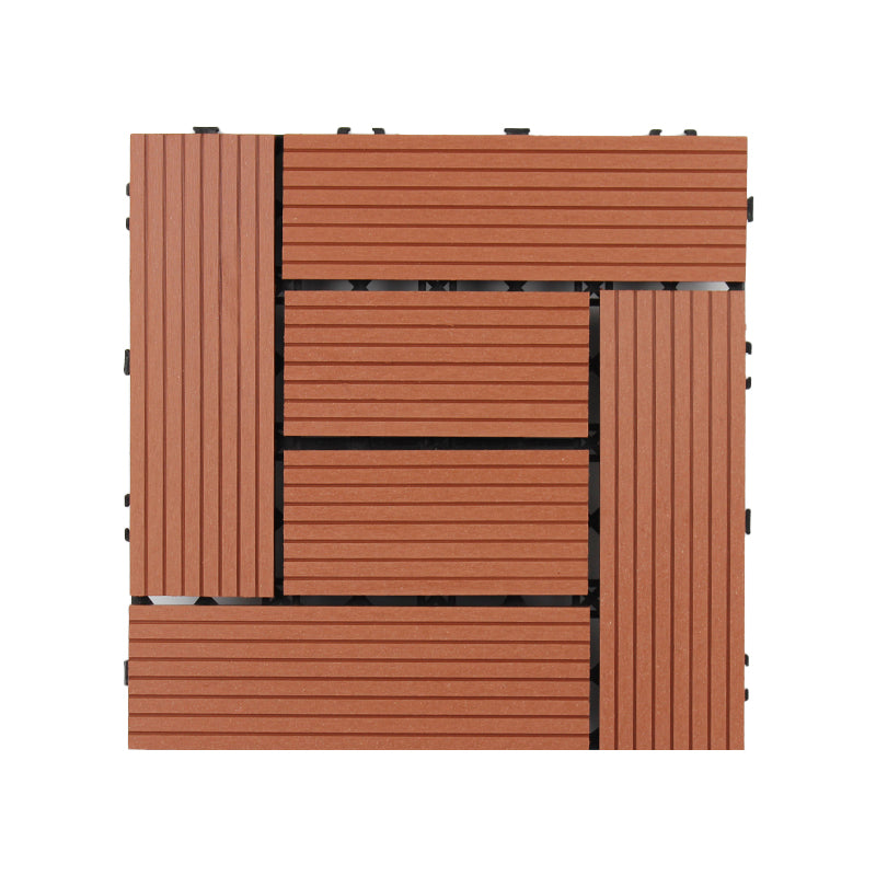 Deck Plank Loose Lay Manufactured Wood Decking Tiles Outdoor Flooring