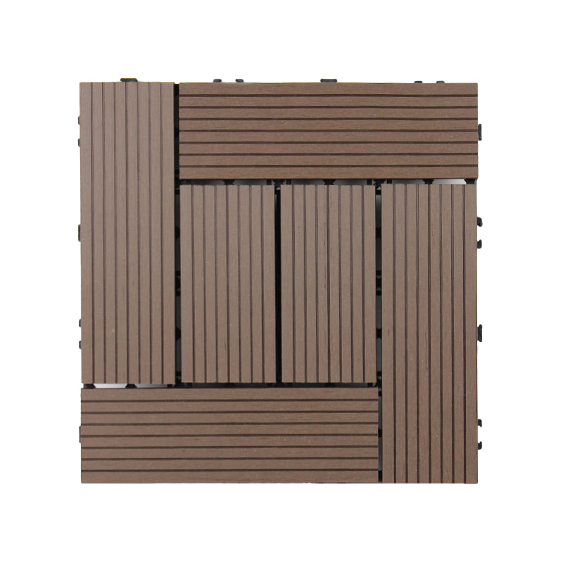 Deck Plank Loose Lay Manufactured Wood Decking Tiles Outdoor Flooring