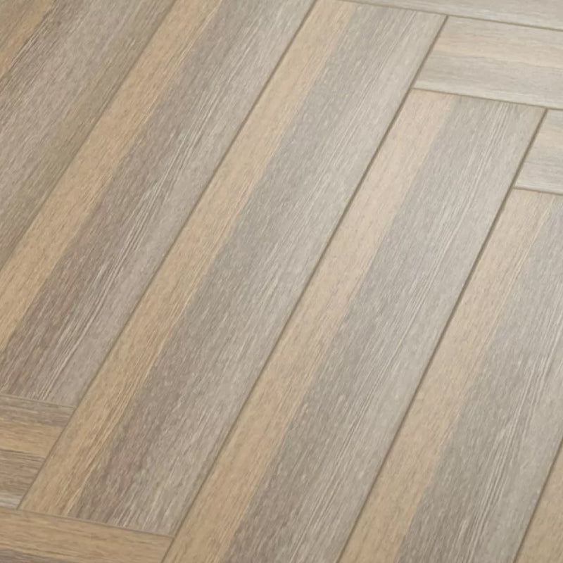 Textured Laminate Flooring Wooden Rectangular Fireproof Stain Resistant Click Laminate