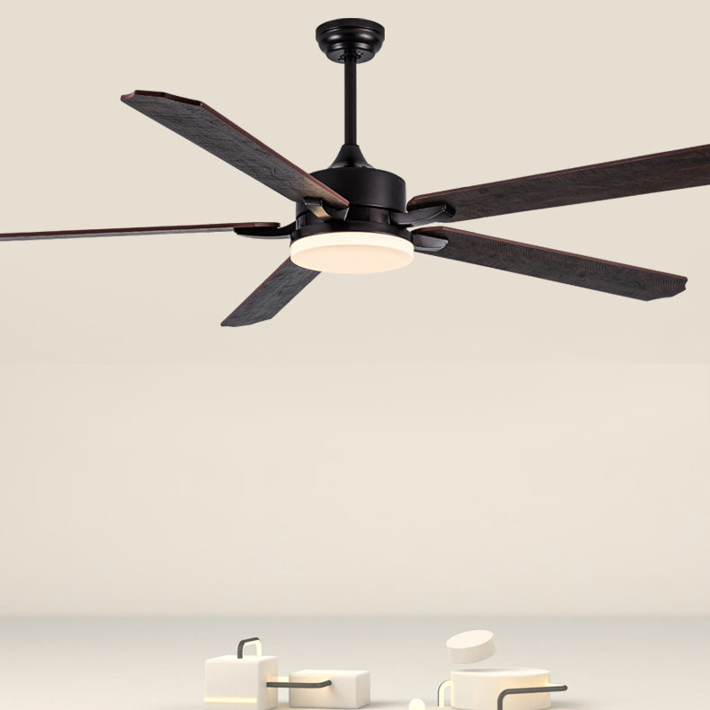 Modern Ceiling Fan Light Fixture Minimalist LED Ceiling Lamp for Living Room