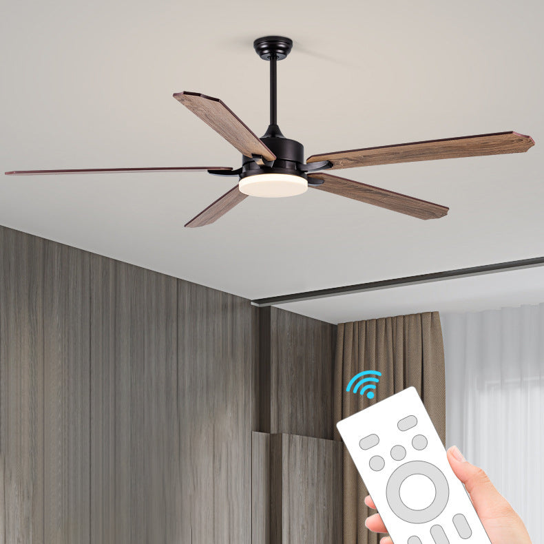 Modern Ceiling Fan Light Fixture Minimalist LED Ceiling Lamp for Living Room