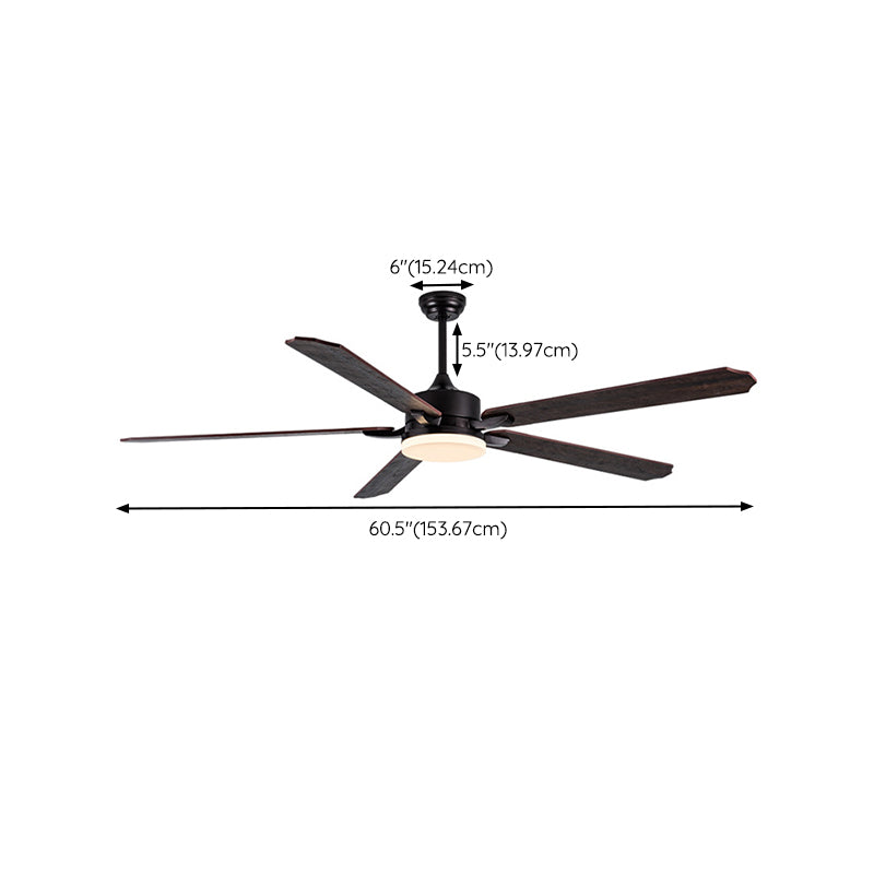 Modern Ceiling Fan Light Fixture Minimalist LED Ceiling Lamp for Living Room