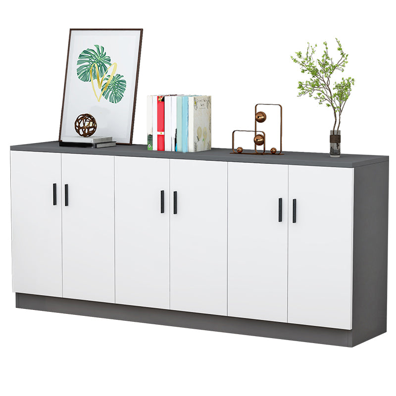 Modern Sideboard Cabinet Engineered Wood Adjustable Shelves Server with Doors