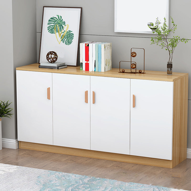 Modern Sideboard Cabinet Engineered Wood Adjustable Shelves Server with Doors