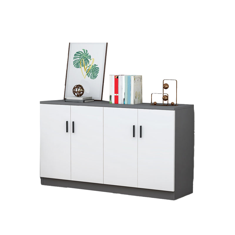 Modern Sideboard Cabinet Engineered Wood Adjustable Shelves Server with Doors