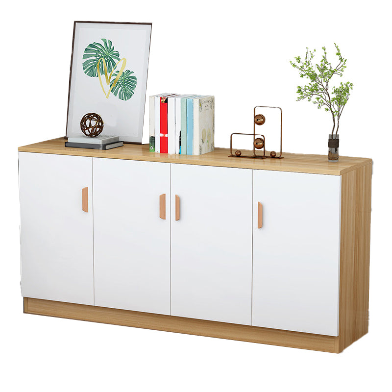 Modern Sideboard Cabinet Engineered Wood Adjustable Shelves Server with Doors